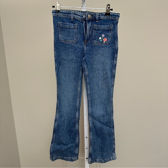 H&M FLARED LEG JEANS size 8 kids. NWT - Picture 2 of 5